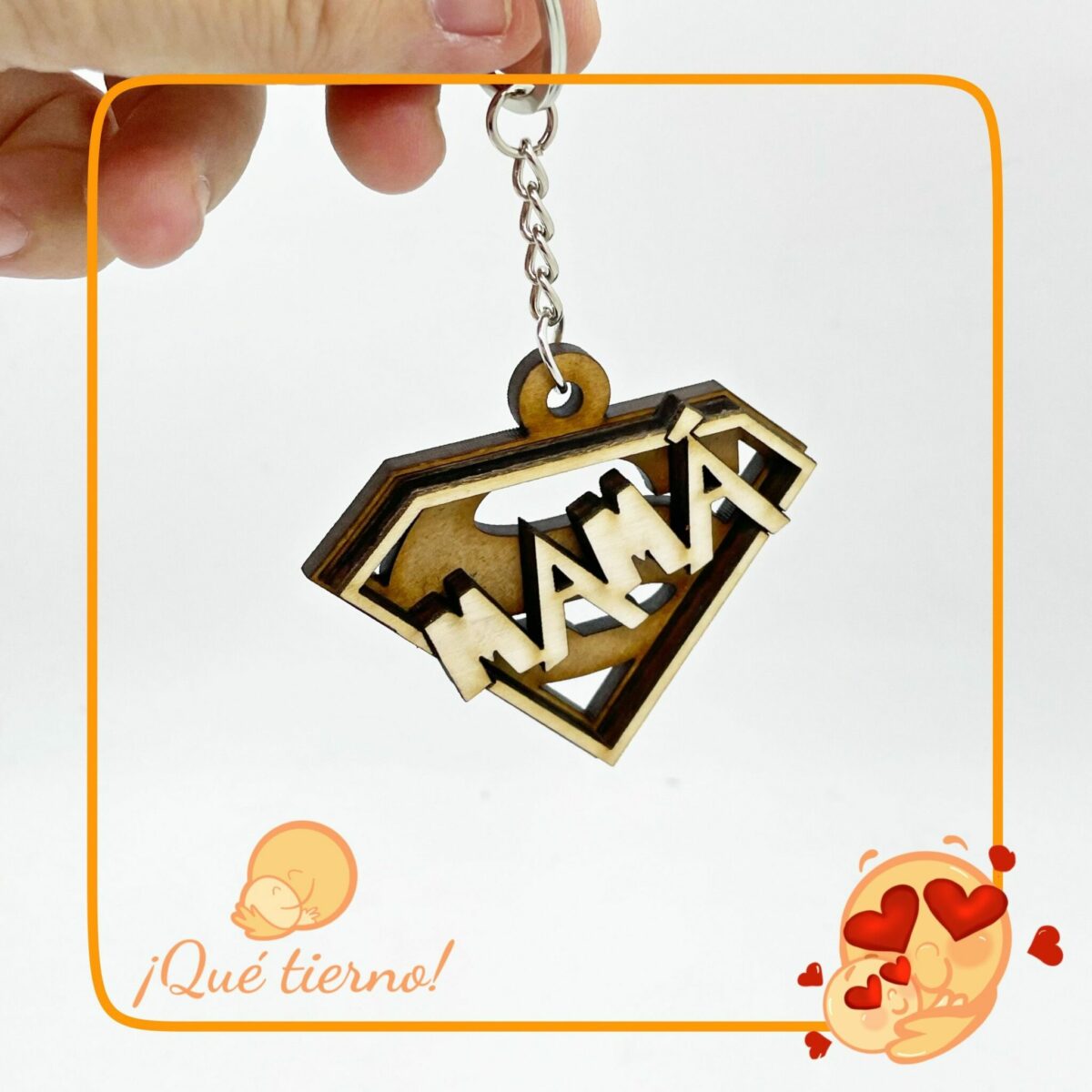 Llavero Súper Mamá y Súper Abuela - Imagen 3