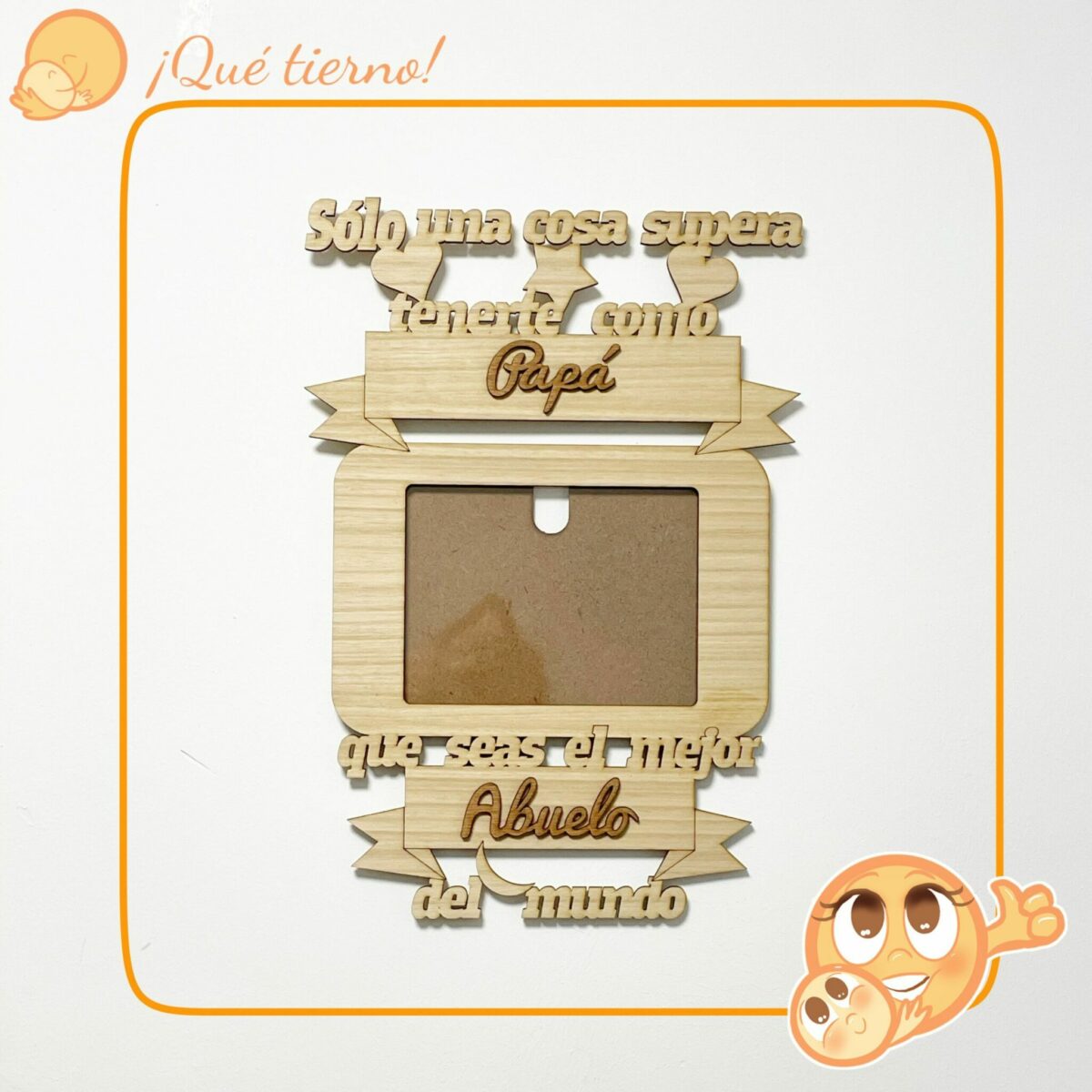 49f46f52-229b-4670-8e8c-83be2572ac38 Portarretrato El Mejor Abuelo - Imagen 2