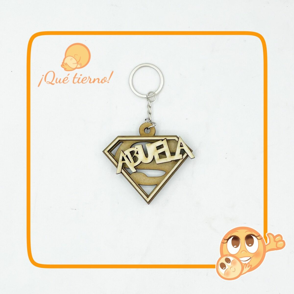 Llavero Súper Mamá y Súper Abuela - Imagen 5