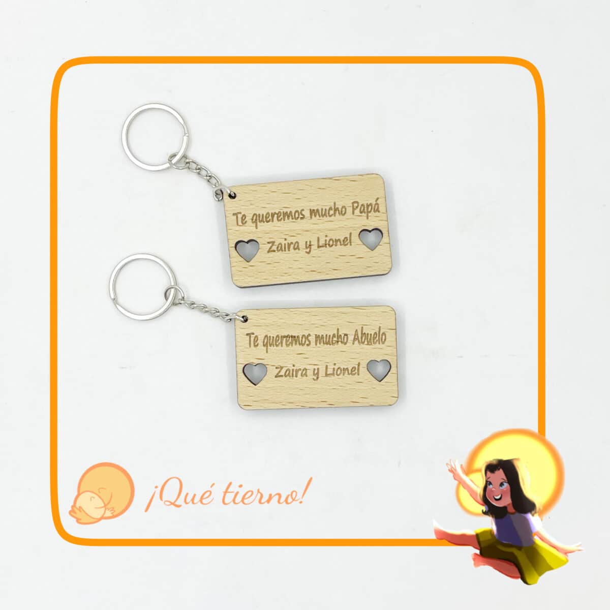 LLAVEROS PERSONALIZADO QUE TIERNO LAS PALMAS CANARIAS (35)