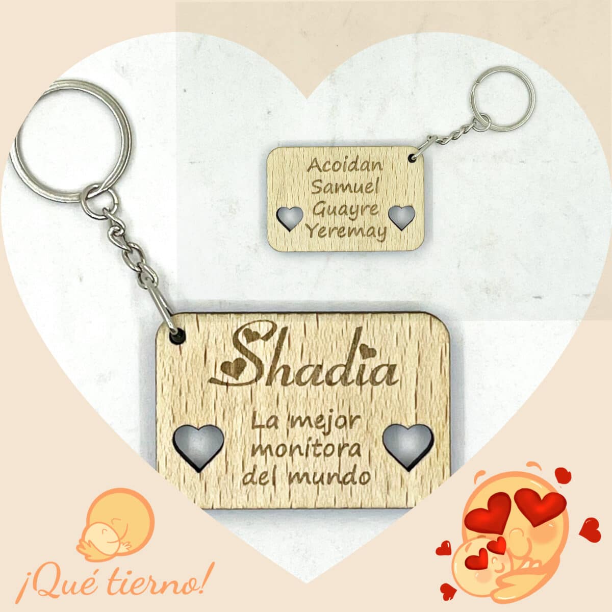 LLAVEROS PERSONALIZADO QUE TIERNO LAS PALMAS CANARIAS (35)