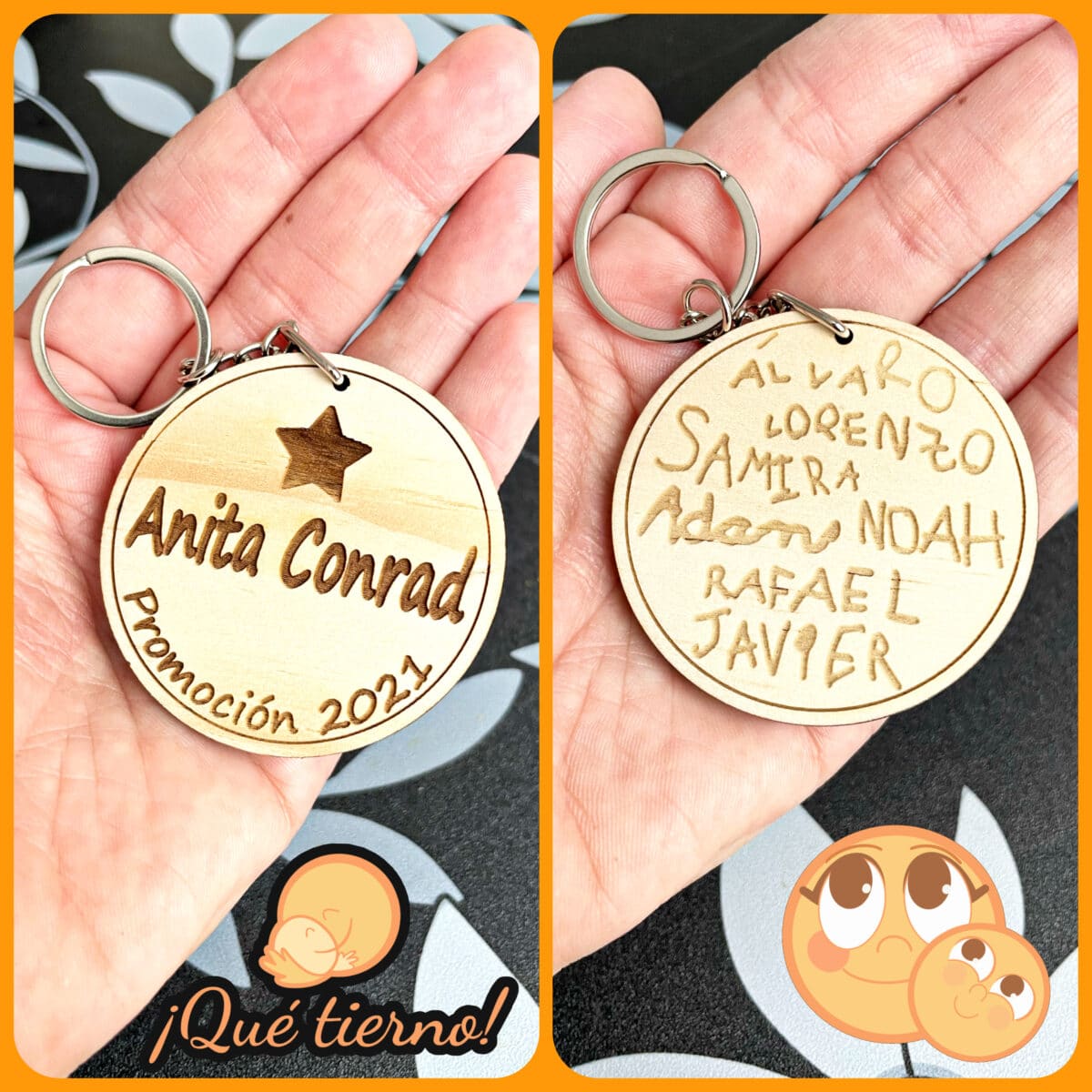 LLAVEROS PERSONALIZADO QUE TIERNO LAS PALMAS CANARIAS (35)