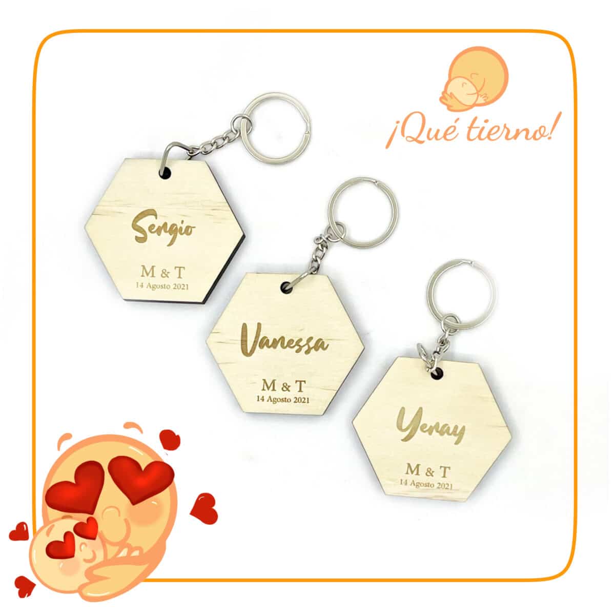 LLAVEROS PERSONALIZADO QUE TIERNO LAS PALMAS CANARIAS (35)