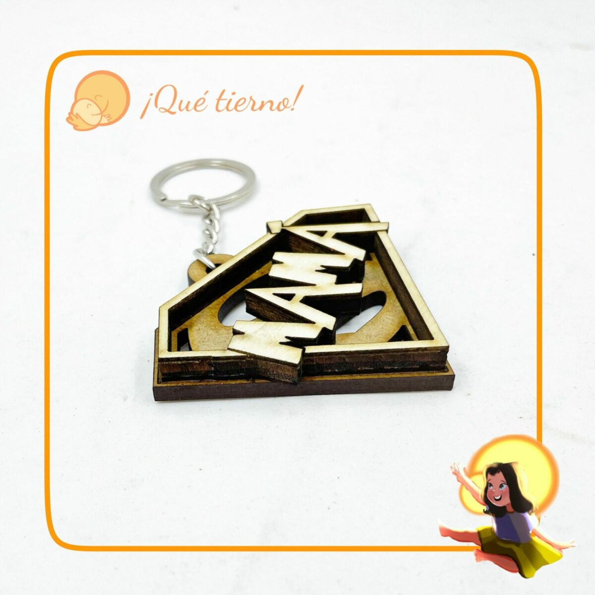 Llavero Súper Mamá y Súper Abuela - Imagen 4