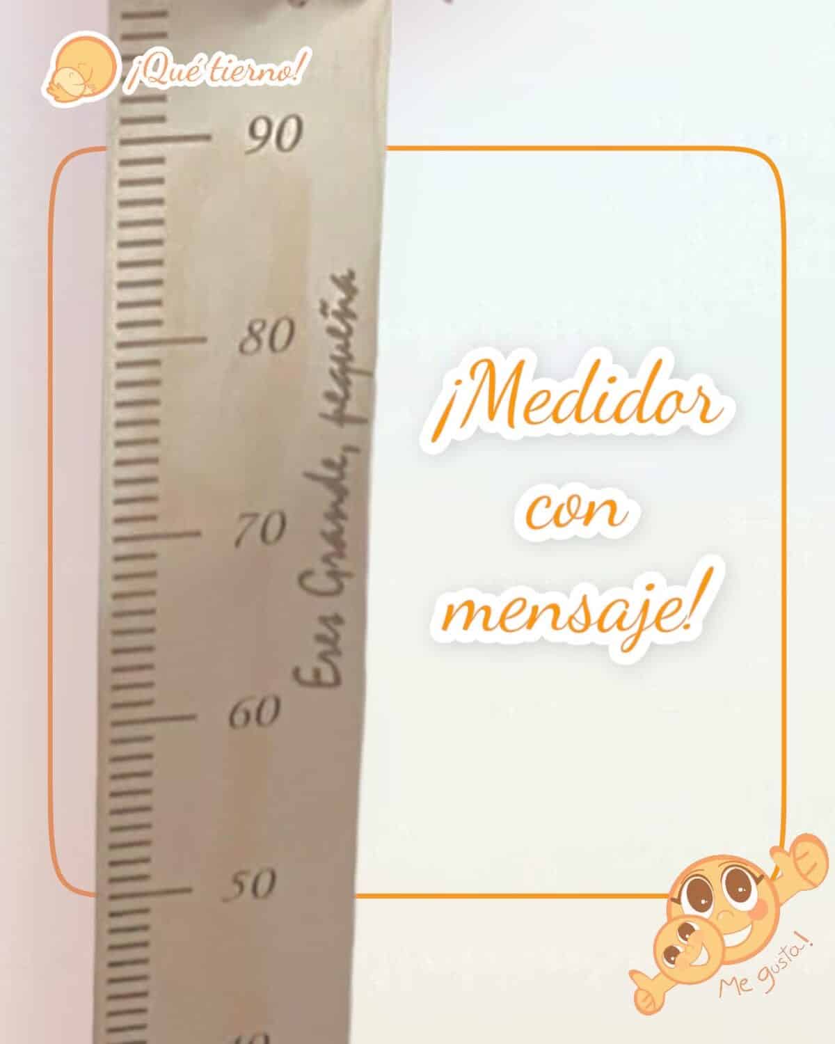 MEDIDOR INFANTIL MADERA PERSONALIZADO QUE TIERNO CANARIAS NOMBRE (8)