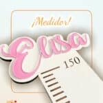 MEDIDOR INFANTIL MADERA PERSONALIZADO QUE TIERNO CANARIAS NOMBRE (8)