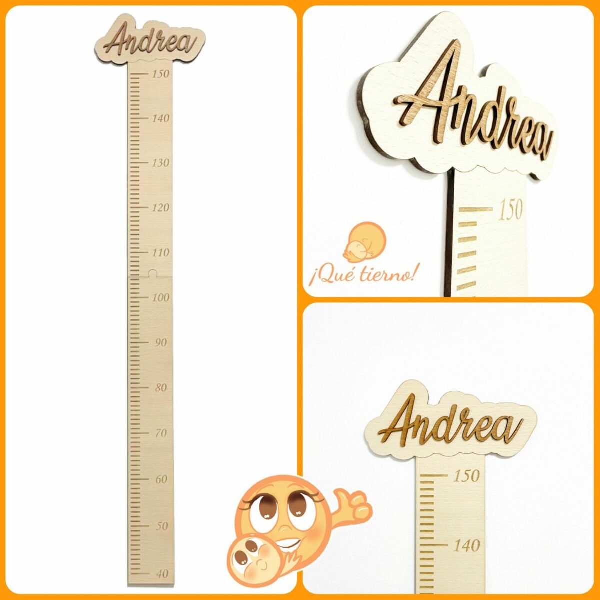 Medidor infantil de madera - Imagen 7