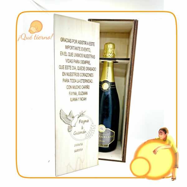 Caja de regalo para botella
