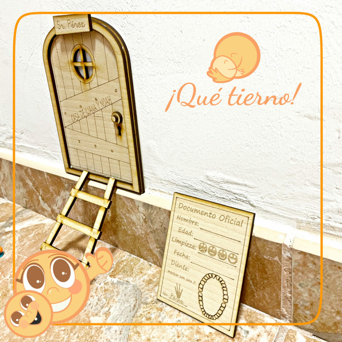 Puerta del Ratoncito Pérez y cepillo de dientes - Imagen 8