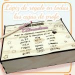 CAJA PROFE MÁS BOLIGRAFO QUE TIERNO CANARIAS LAS PALMAS PEROSNALIZADO MADERA BONITO ROSA