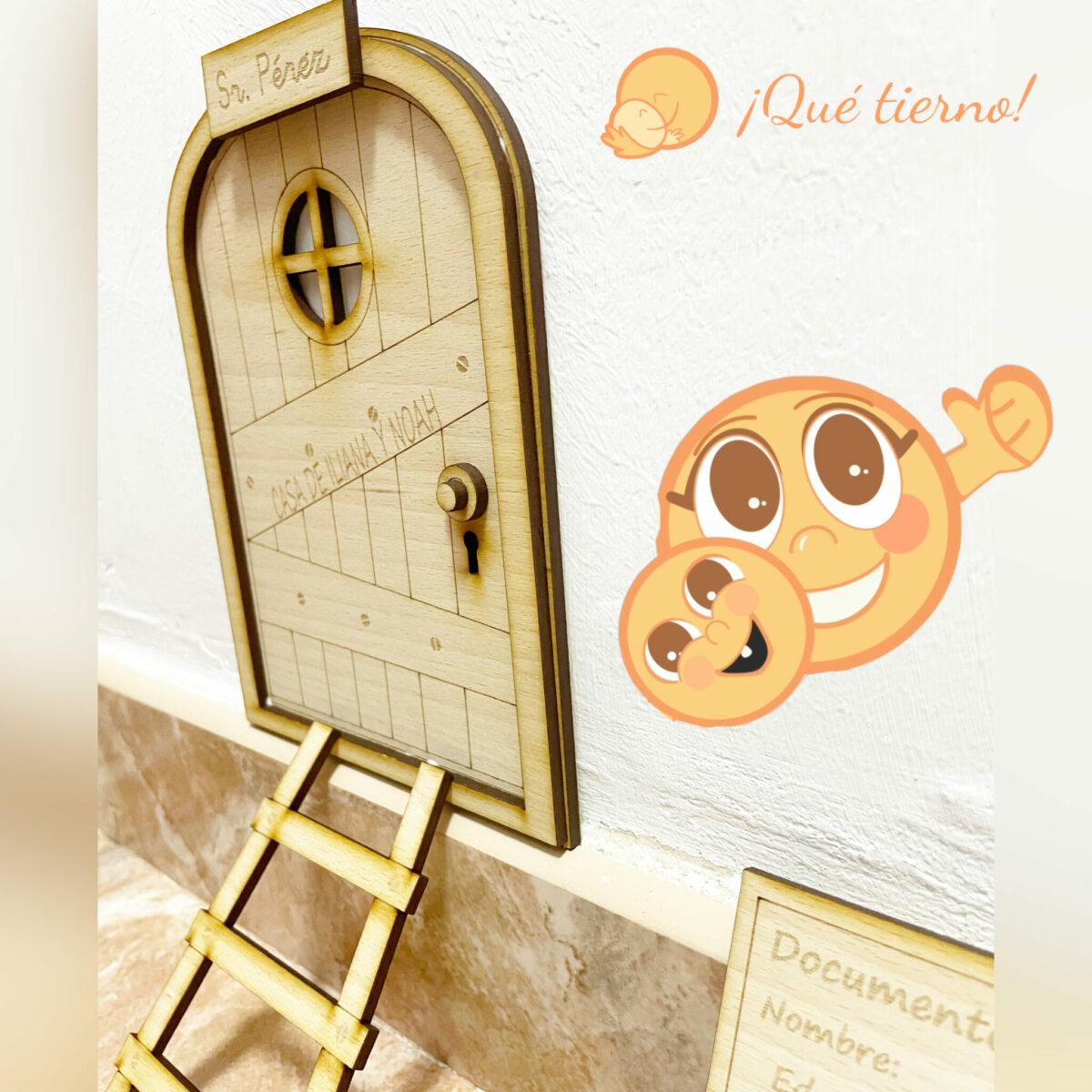 Puerta del Ratoncito Pérez y cepillo de dientes - Imagen 9