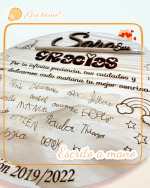 PLACA CIRCULO PROFE REGALO CANARIAS LAS PALMAS QUE TIERNO