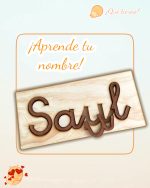 PUZZLE NOMBRE QUE TIERNO CANARIAS LAS PALMAS MATERIAL EDUCATIVO MONTESSORI (4)