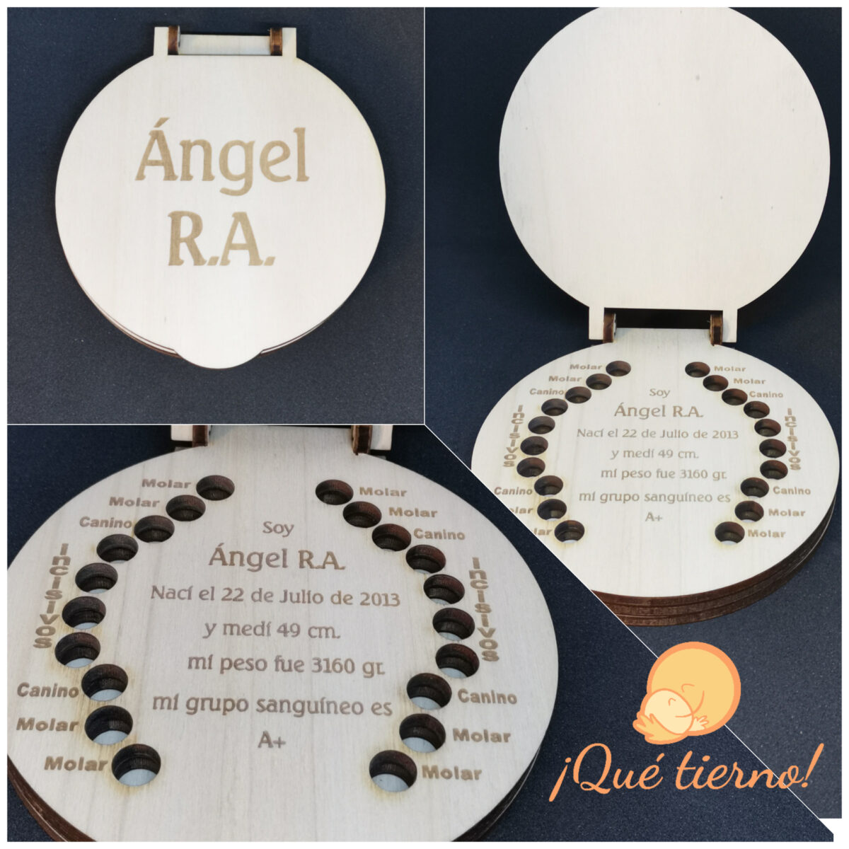 QUE-TIERNO-LAS-PALMAS-GUARDADIENTES-PERSONALIZADOS-CON-FOTO