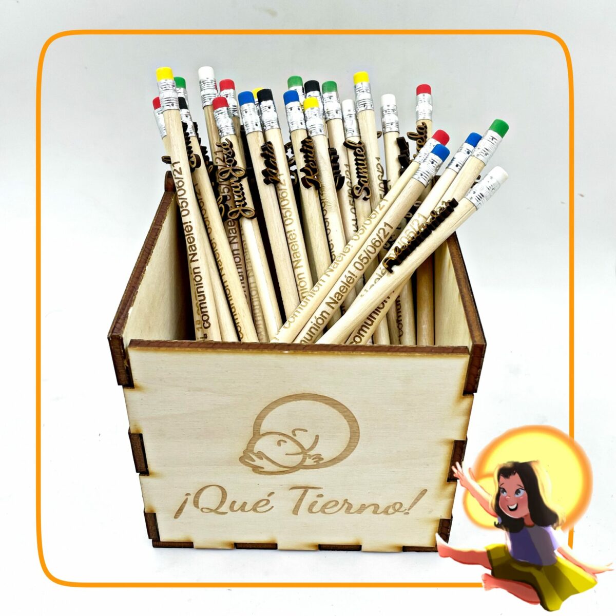 6ea3ec53-0cb5-4589-bdf0-eb2986ca19eb Lápices grabados y con nombre - Imagen 2