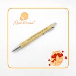 Bolígrafo de bambú ecológico personalizado - Imagen 2