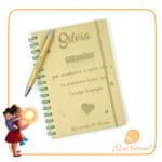 Libreta tapa dura de papel reciclado