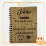 Libreta tapa Madera con bolígrafo reciclado - Imagen 23