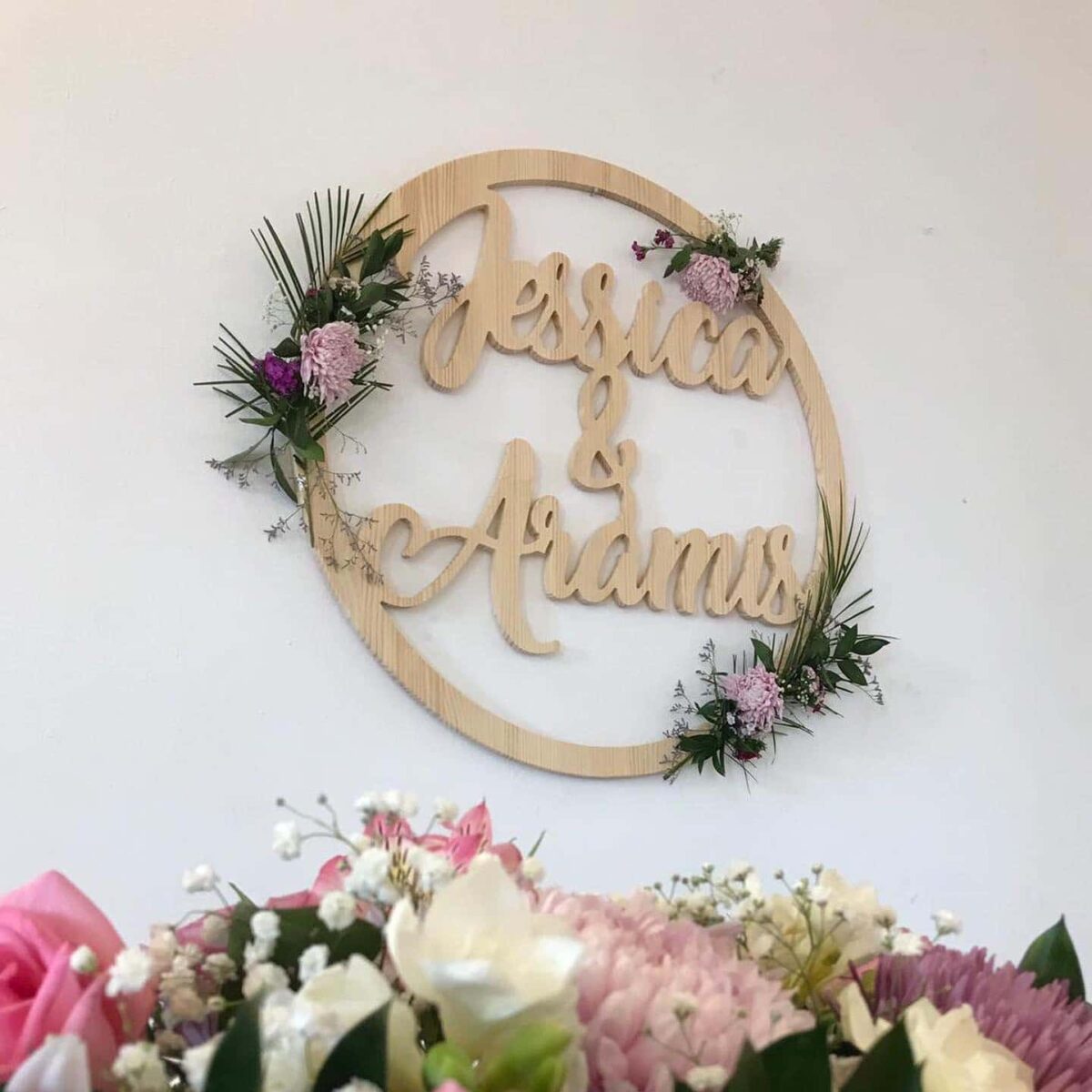 Nombre con silueta de 1 metro cuadrado - Imagen 2