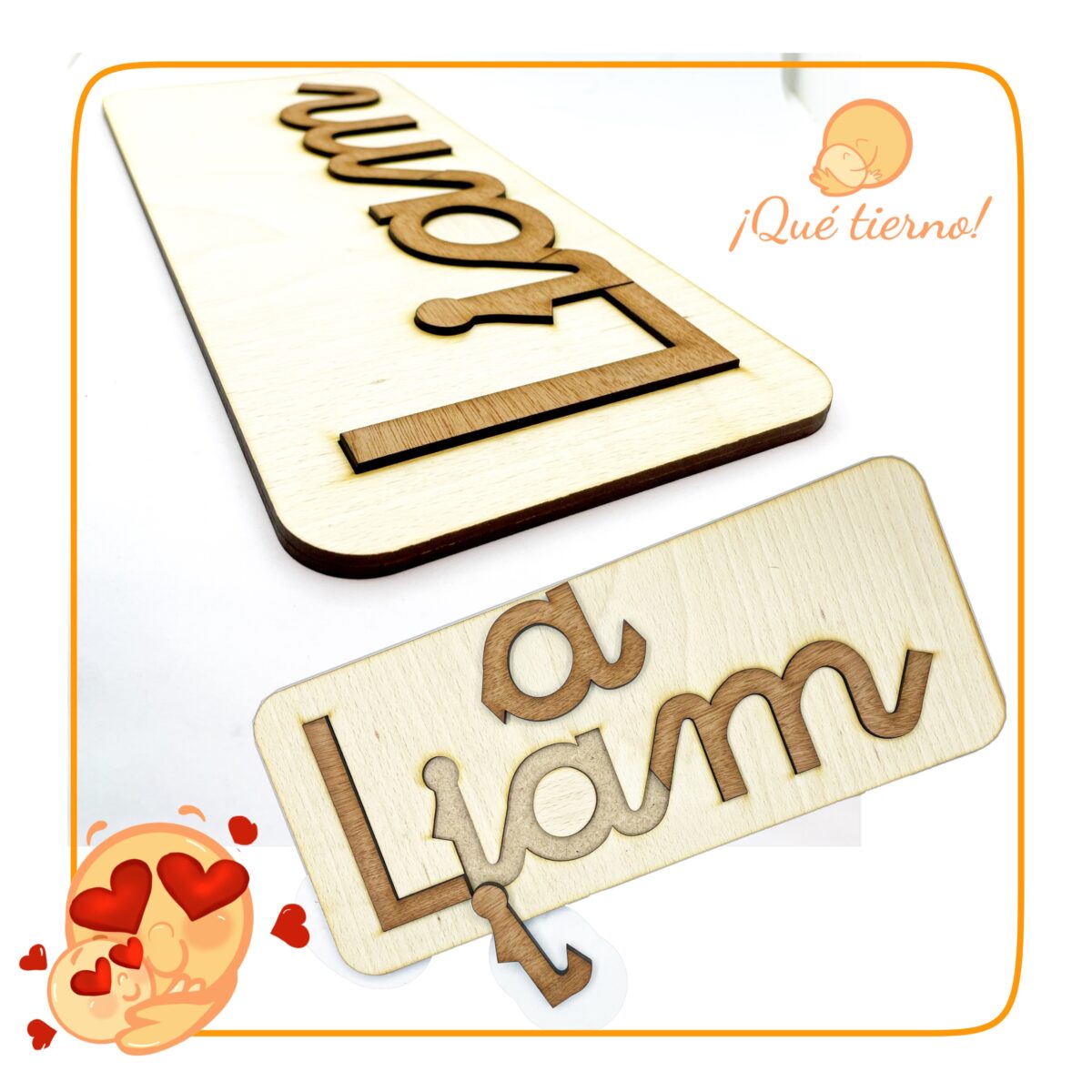 PUZZLE NOMBRE QUE TIERNO CANARIAS LAS PALMAS MATERIAL EDUCATIVO MONTESSORI (4)