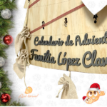 calendario de adviento pared