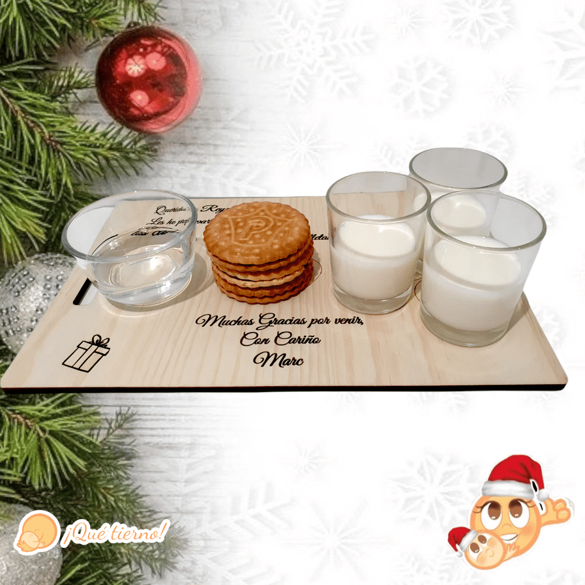 photoroom_20211030_103035 Bandeja para Papá Noel y Los Reyes Magos 2 - Imagen 3