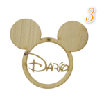 Bolas Navideñas de Madera y metacrilato - Imagen 5