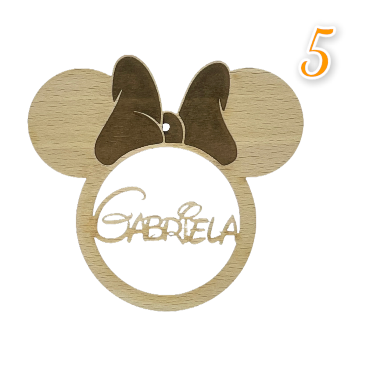 Bolas Navideñas de Madera y metacrilato - Imagen 7