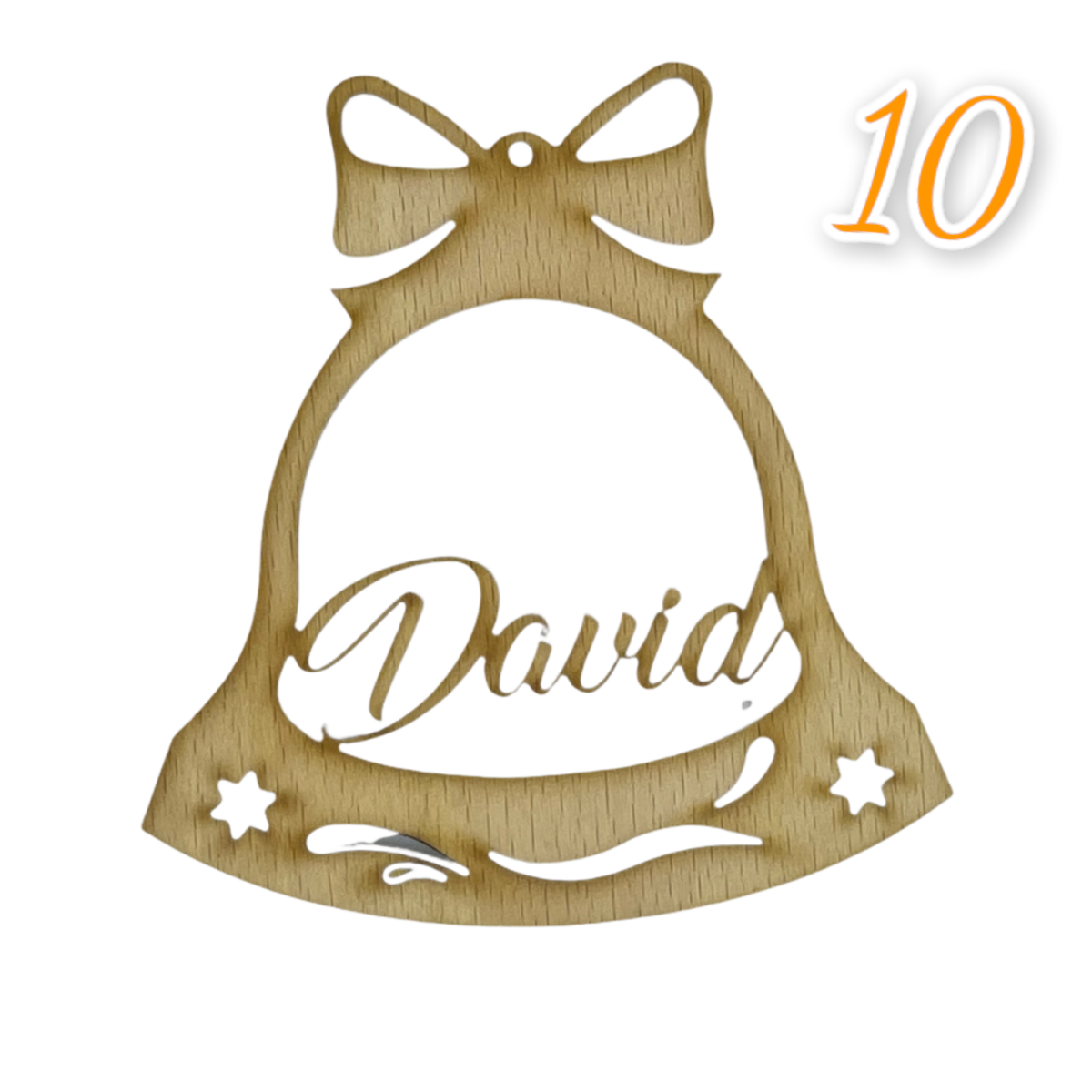 Bolas Navideñas de Madera y metacrilato - Imagen 12