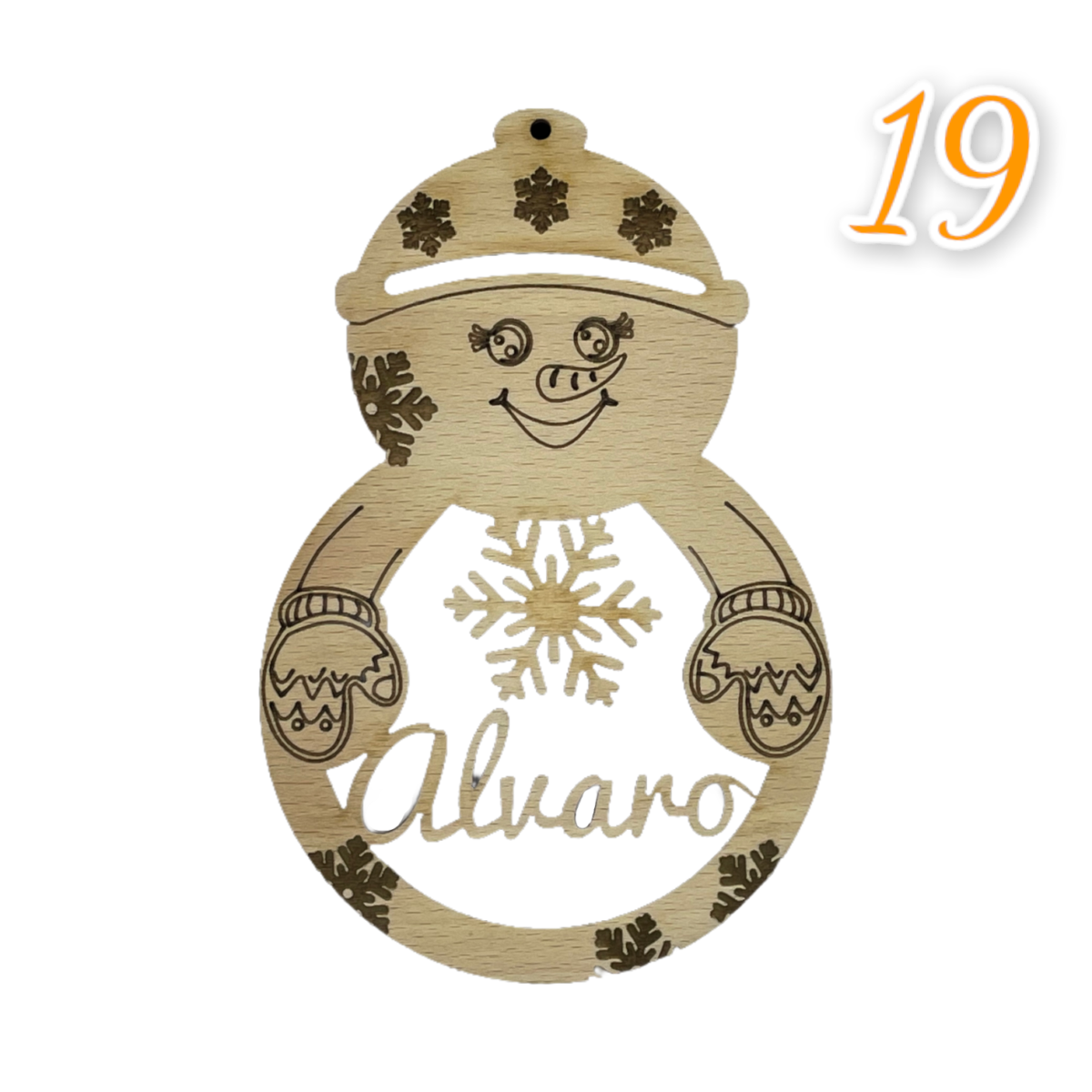 Bolas Navideñas de Madera y metacrilato - Imagen 21