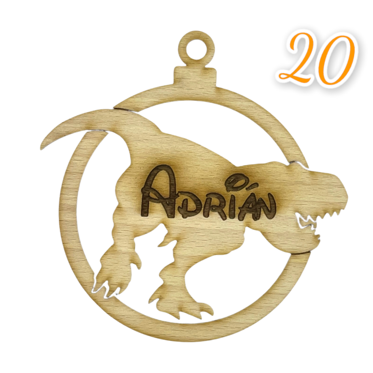 Bolas Navideñas de Madera y metacrilato - Imagen 22