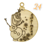 Bolas Navideñas de Madera y metacrilato - Imagen 26