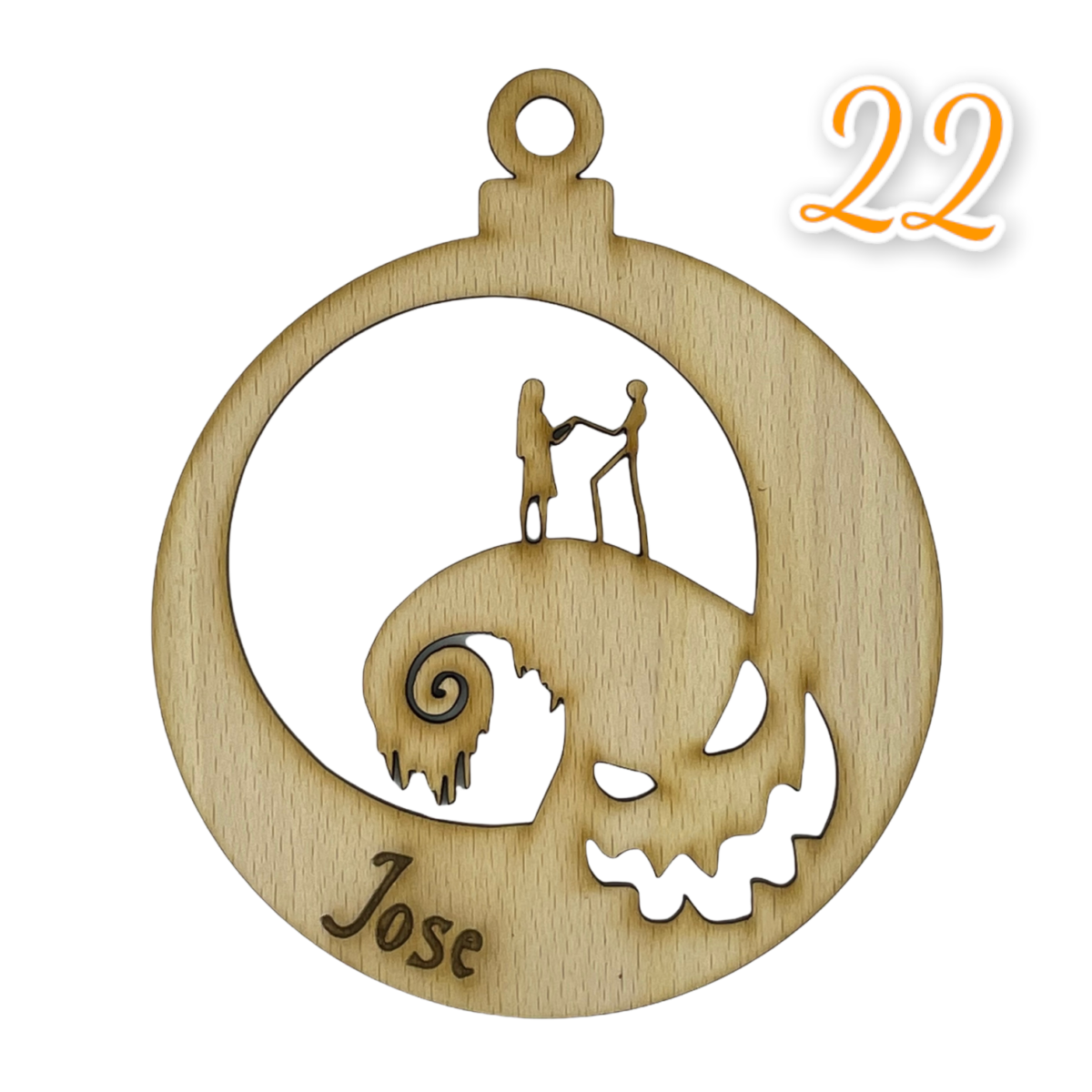 Bolas Navideñas de Madera y metacrilato - Imagen 24