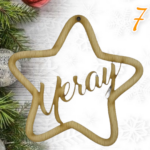 QUE TIERNO - BOLAS MADERA NAVIDAD PERSONALIZADO BOLA NOMBRE CANARIAS LAS PALMAS