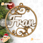 Bolas Navideñas de Madera y metacrilato - Imagen 34