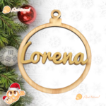 Bolas Navideñas de Madera y metacrilato - Imagen 36