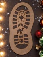 HUELLAS-PAPA-NOEL-LOS-REYES-MAGOS-QUE-TIERNO-CANARIAS-LAS-PALMAS-MADERA-ILUSION-MAGIA-