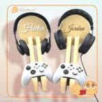 QUE TIERNO ORGANIZADOR GAMER MADERA LAS PALMAS CANARIAS.