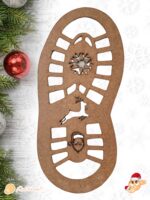 huellas papa noel y reyes magos