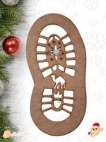 huellas papa noel y reyes magos