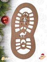 huellas papa noel y reyes magos