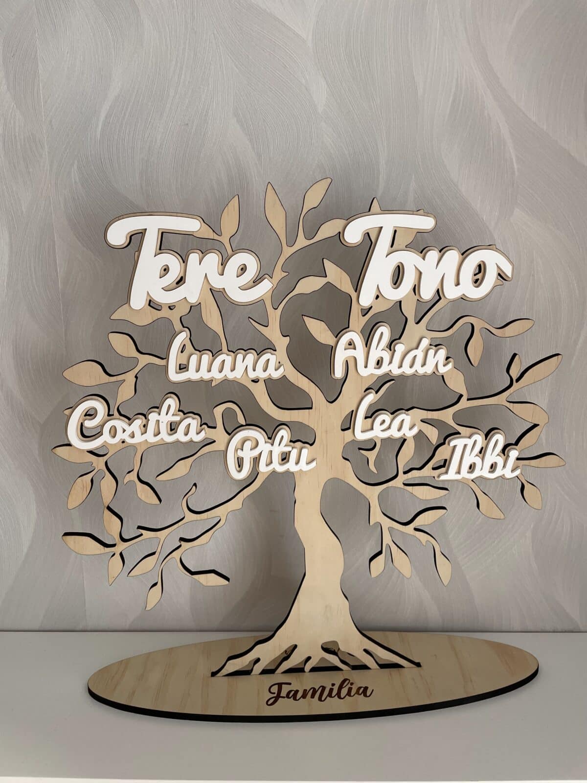 ARBOL DE LA FAMILIA - LAS PALMAS - CANARIAS - MADERA - ACRILICO PERSONALIZADO (1) ARBOL-DE-LA-FAMILIA-LAS-PALMAS-CANARIAS-MADERA-ACRILICO-PERSONALIZADO