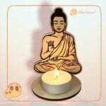 QUE TIERNO CANARIAS LAS PALMAS BUDA PORTAVELA GANESHA MADERA ORO