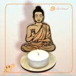 QUE TIERNO CANARIAS LAS PALMAS BUDA PORTAVELA GANESHA MADERA ORO