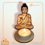 QUE TIERNO CANARIAS LAS PALMAS BUDA PORTAVELA GANESHA MADERA ORO