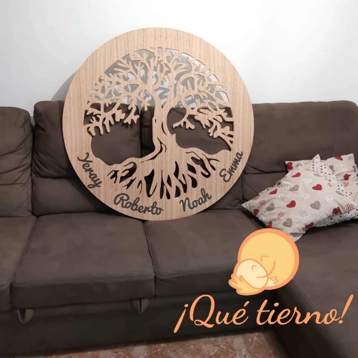QUE TIERNO LAS PALMAS CANARIAS ARBOL DE LA VIDA XL MADERA