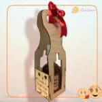 QUE TIERNO LAS PALMAS CANARIAS - BOTELLERO ABUELO PAPÁ MADERA VINO PERSONALIZADO