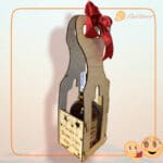 QUE TIERNO LAS PALMAS CANARIAS - BOTELLERO ABUELO PAPÁ MADERA VINO PERSONALIZADO