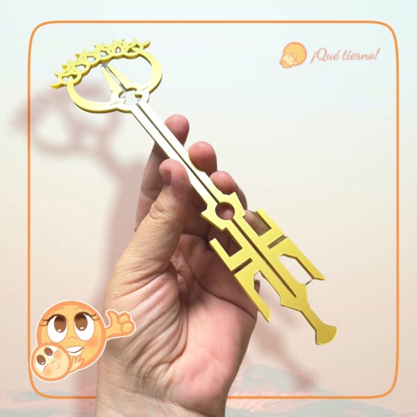 QUE TIERNO LAS PALMAS CANARIAS LLAVE EN CUALQUIER LUGAR LOCKE & KEY DORADA