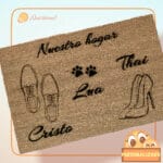 ALFOMBRA PERSONALIZADA FELPUDO QUETIERNO CANARIAS LAS PALMAS